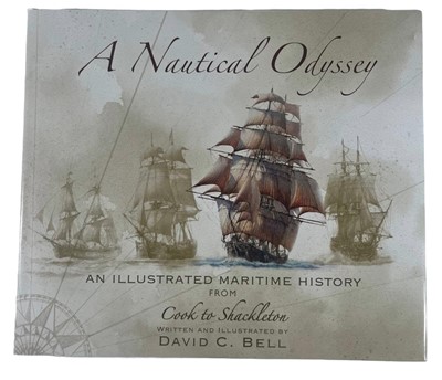 Lot 81 - 'A NAUTICAL ODYSSEY: AN ILLUSTRATED MARITIME HISTORY FROM COOK TO SHACKLETON'