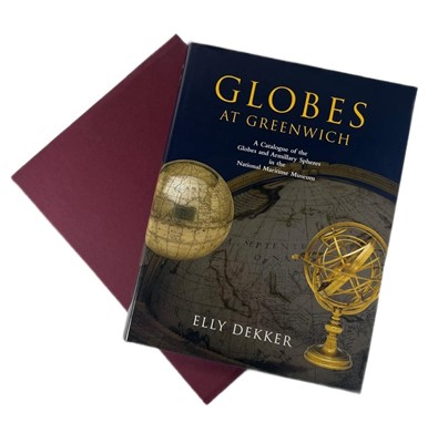 Lot 8 - 'GLOBES AT GREENWICH: A CATALOGUE OF THE GLOBES AND ARMILLARY SPHERES IN THE NATIONAL MARITIME MUSEUM'