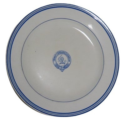 Lot 45 - A TRINITY HOUSE PLATE, CIRCA 1870