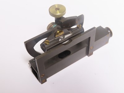 Lot 8 - A GUNNER'S LEVEL BY J. H. STEWARD, LONDON, CIRCA 1890