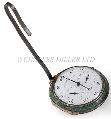 Lot 53 - AN 18TH CENTURY PEDOMETER BY SPENCER & PERKINS, LONDON