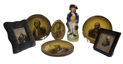 Lot 114 - A GROUP OF LORD NELSON COMMEMORATIVE MEMORABILIA, 19TH-20TH CENTURY