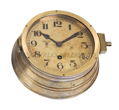 Lot 282 - A KRIEGSMARINE U-BOAT BULKHEAD CLOCK