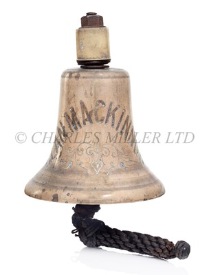 Lot 56 - A BRIDGE BELL FROM THE CLAN LINE CARGO SHIP 'CLAN MACKINNON' (1903)