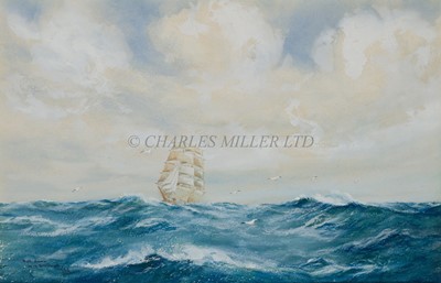 Lot 67 - WILLIAM MINSHALL BIRCHALL (BRITISH, 1884-1941) - Hull down