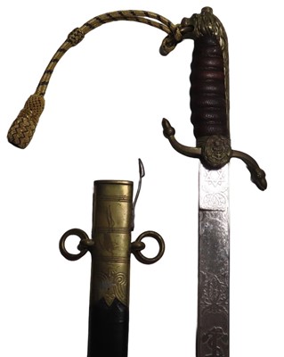 Lot 7 - A ROYAL NAVAL DIRK, CIRCA 1930