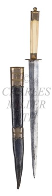 Lot 169 - Ø A GEORGIAN NAVAL MIDSHIPMANS DIRK, CIRCA 1800-1810
