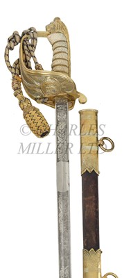 Lot 252 - AN 1846-PATTERN ROYAL NAVY OFFICER'S DRESS SWORD