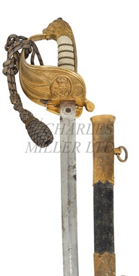 Lot 253 - AN 1846-PATTERN ROYAL NAVY OFFICER'S DRESS SWORD