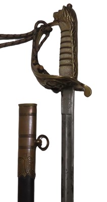 Lot 14 - AN 1846-PATTERN ROYAL NAVAL OFFICER'S DRESS SWORD