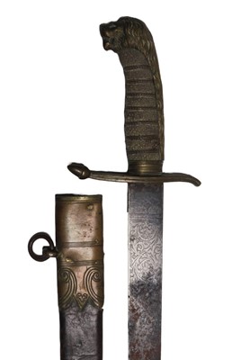 Lot 2 - AN 1856-PATTERN ROYAL NAVY OFFICER'S DIRK, CIRCA 1860