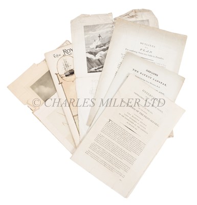 Lot 142 - A GROUP OF 18TH-19TH CENTURY MARINE EPHEMERA