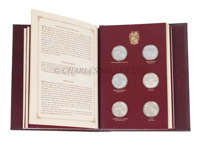Lot 230 - A SET OF THE CHURCHILL CENTENARY MEDALS, 1974
