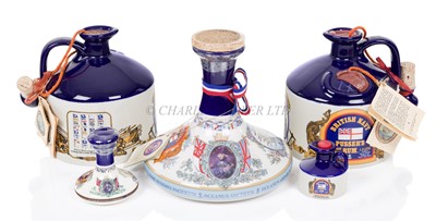 Lot 244 - A QUANTITY OF PUSSER'S RUM AND COLLECTABLES