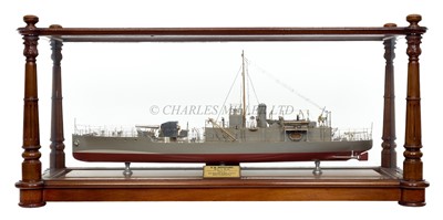 Lot 232 - A BUILDER'S MODEL OF H.M. MONITORS 'M19'-'M28', BUILT BY SIR RAYLTON DIXON & CO. LTD, MIDDLESBROUGH, 1915
