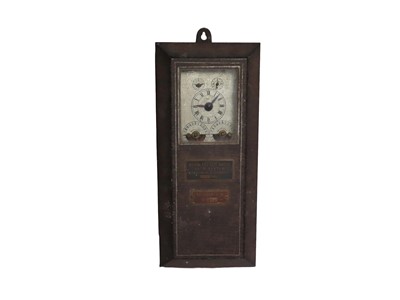Lot 31 - A 20TH CENTURY WILSON TWO-RATE ELECTRICAL TIMESWITCH