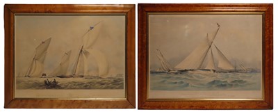 Lot 46 - 'THE CUTTER YACHT CYNTHIA' AND 'THE CUTTER YACHT ALARM'