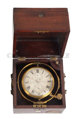Lot 232 - AN EIGHT-DAY MARINE CHRONOMETER BY LEVITT, LONDON, CIRCA 1825