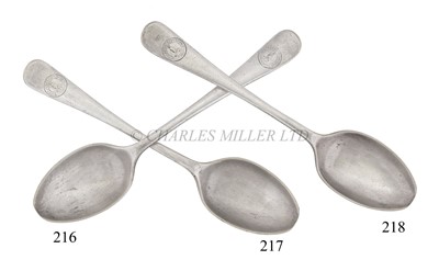 Lot 216 - AN ELECTROPLATED TEASPOON FROM R.Y.S. 'TERRA NOVA' OF THE BRITISH ANTARCTIC EXPEDITION, 1910-13