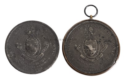 Lot 36 - ALEXANDER DAVISON’S MEDAL FOR TRAFALGAR, 1805
