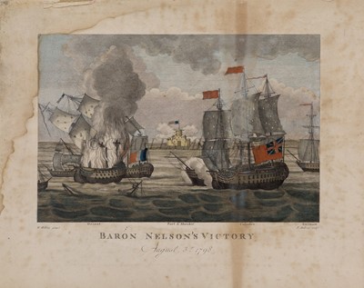 Lot 114 - FOUR ENGRAVINGS OF ACTIONS DURING THE FRENCH REVOLUTIONARY WARS