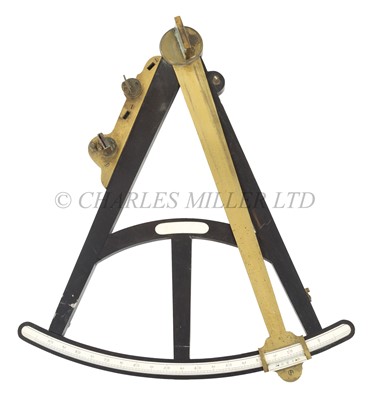 Lot 247 - Ø A 17½IN. RADIUS VERNIER OCTANT, CIRCA 1780