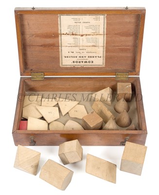 Lot 245 - 'EDWARDS' GEOMETRICAL PLANES AND SOLIDS.. BOX NO. 3'