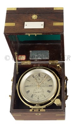 Lot 233 - Ø A TWO-DAY MARINE CHRONOMETER BY JOHN POOLE, LONDON, CIRCA 1860
