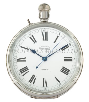 Lot 240 - A 24-HOUR CHRONOMETER DECK WATCH BY ULYSSE NARDIN, CIRCA 1944