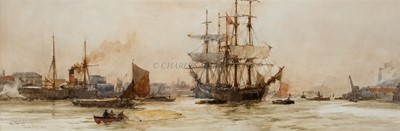 Lot 54 - CHARLES EDWARD DIXON (BRITISH 1872-1934) Off Deptford