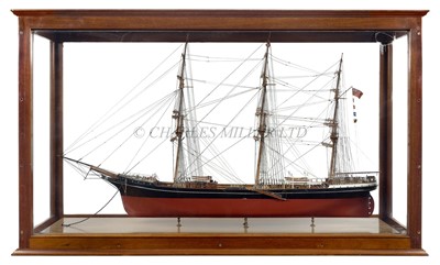 Lot 9 - A 1:60 SCALE BUILDER'S MODEL OF THE WOOL CLIPPER 'SCOTTISH MINSTREL', BUILT BY RICHARDSON, DUCK & CO. LTD, 1877