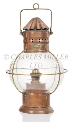 Lot 39 - A 19TH CENTURY SALOON LAMP BY MURRAY MCVINNIE & CO. LTD, MAVISBANK, GLASGOW