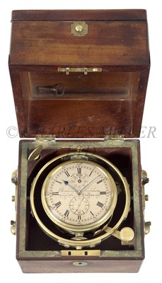 Lot 239 - A TWO-DAY MARINE CHRONOMETER BY PARKINSON & FRODSHAM, LONDON, CIRCA 1827
