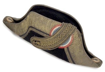 Lot 169 - A BICORN HAT FOR THE YUGOSLAV NAVY, CIRCA 1925