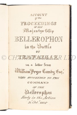 Lot 124 - CAPTAIN WILLIAM PRYCE CUMBY'S ACCOUNT OF THE BATTLE OF TRAFALGAR