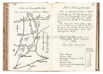 Lot 35 - AN ENTERTAINING JOURNAL FOR A TRIP UP THE THAMES BY HENRY MARC BRUNEL AND FRIENDS IN 1885