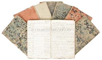 Lot 116 - A COLLECTION OF EARLY 19TH CENTURY NAVAL MANUSCRIPT VOLUMES