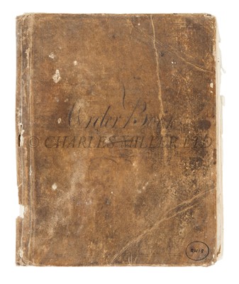 Lot 115 - AN ORDER BOOK FROM H.M.S. 'ROYAL WILLIAM', 1799-1800