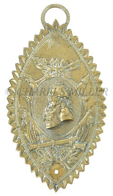 Lot 105 - A PORTRAIT PLAQUE FOR ADMIRAL DUNCAN, CIRCA 1797