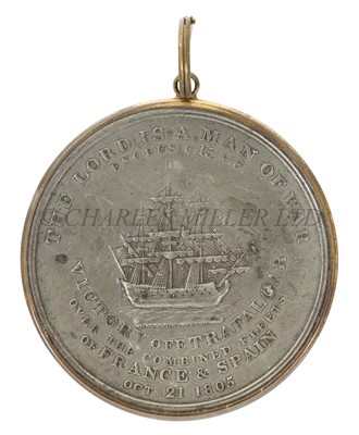 Lot 127 - ALEXANDER DAVISON'S MEDAL FOR TRAFALGAR, 21ST OCTOBER 1805