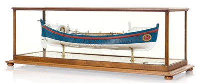 Lot 15 - AN RNLI PRESENTATION MODEL FOR A SELF-RIGHTING LIFEBOAT, 1873