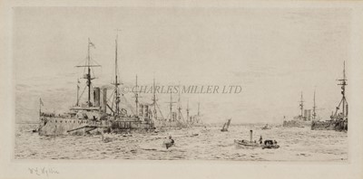 Lot 175 - WILLIAM LIONEL WYLLIE (BRITISH, 1851-1931)