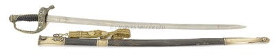 Lot 171 - A FRENCH 1854-PATTERN NAVAL OFFICER'S SWORD BY COULAUX & CIE, KLINGENTHAL, 20TH CENTURY