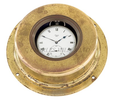 Lot 241 - A ROYAL NAVAL BULKHEAD DECK WATCH BY LIMIT, LONDON, CIRCA 1940