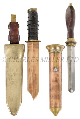 Lot 220 - A 20TH CENTURY DIVER'S SPONGE KNIFE
