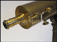 Lot 181 - A 3IN. REFLECTING TELESCOPE BY FRASER BOND STREET LONDON CIRCA 1820