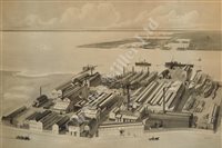 Lot 6 - WILLIAM LIONEL WYLLIE (BRITISH, 1851-1931)...