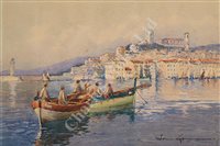 Lot 8 - δ LOUIS GER… (FRENCH, 20TH CENTURY)<br/>A View of...