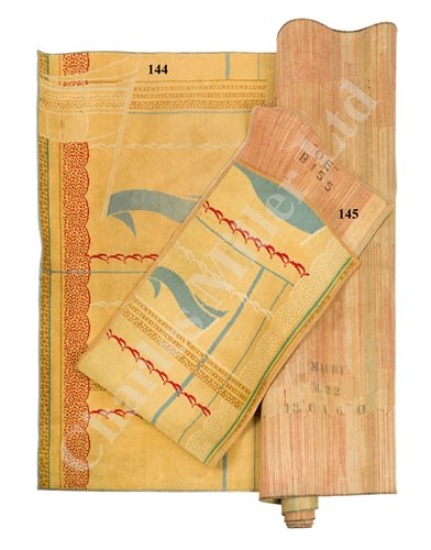 Lot 145 - A STATEROOM CARPET RUNNER FROM R.M.S. QUEEN ELIZABETH (1938)
