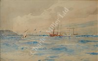 Lot 34 - Charles DIXON (BRITISH, 1872-1934)<br/>The...